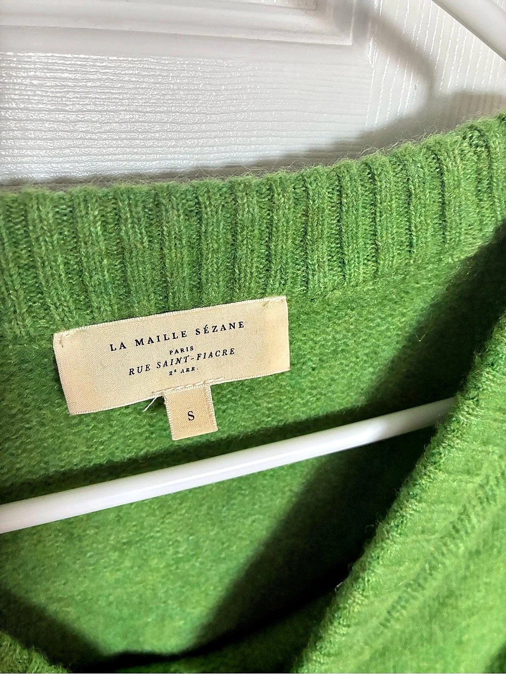 Sézane Green Amiel Jumper - Picture 5 of 6